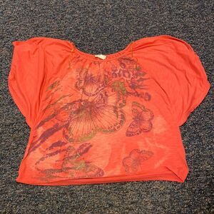 Tru Self Butterfly Top sz. L